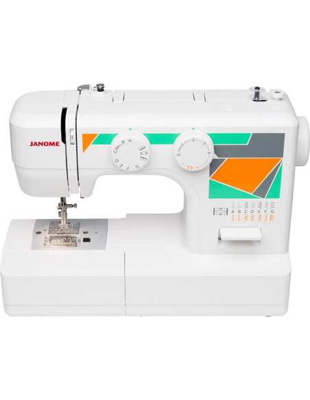 Máquina de Coser Janome MOD-15 con 15 Puntadas y Ojal Máquina de Coser Janome MOD-15 con 15 Puntadas y Ojal