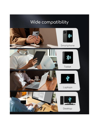 Impresora Térmica Portátil TATTMUSE Bluetooth 8.5" x 11"