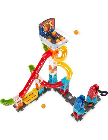 Set de Lanzamiento VTech Marble Rush con Aro de Baloncesto