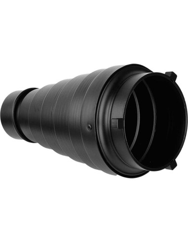 Snoot Cónico Aluminio SUPON con Rejilla y 5 Filtros Color