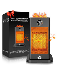 Calentador de Espacio Eléctrico Verminget 1500W PTC Negro