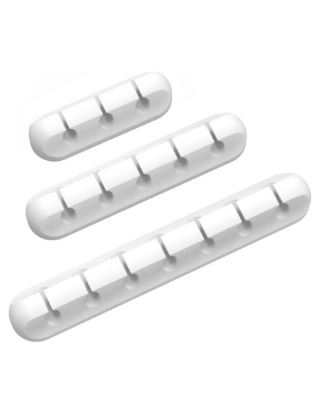 Organizador de Cables INCHOR Blanco 3 Paquetes Clips 6 mm Organizador de Cables INCHOR Blanco 3 Paquetes Clips 6 mm