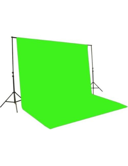 Kit de Pantalla Verde Chromakey Fancierstudio 3.05x6.1m con Iluminación Kit de Pantalla Verde Chromakey Fancierstudio 3.05x6.1m con Iluminación