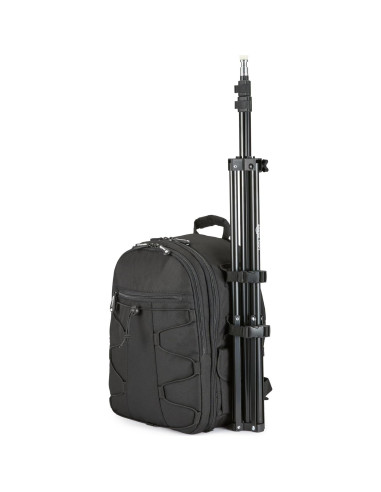 Soporte de trípode de fotografía Amazon Basics - Paquete de 2, 0.85 a 2.03 m, Negro