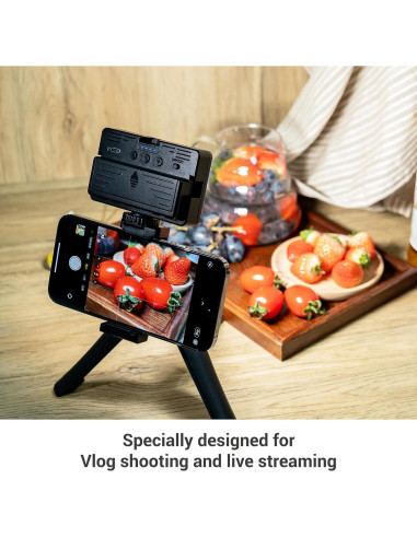 Luz LED de Video Kiwifotos 3200-5600K para Cámaras
