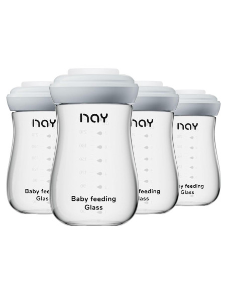Botellas de Almacenamiento de Leche Materna yanyoyo 240ml 4 Unidades Botellas de Almacenamiento de Leche Materna yanyoyo 240ml 4 Unidades