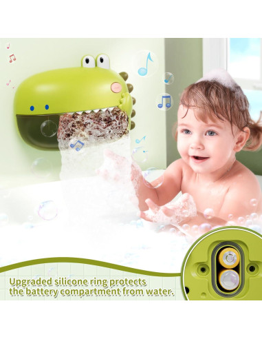 Juguete de baño Lehoo Castle con burbujas y música