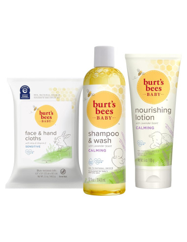 Set de Regalo Burt's Bees para Bebés - Cuidado Natural 6 Piezas