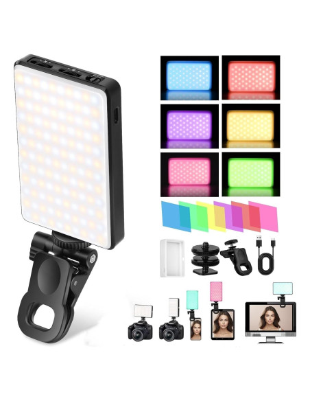 Luz LED para Selfies Meixitoy ST120 - 120 Luces, 3 Modos, Batería 5000mAh Luz LED para Selfies Meixitoy ST120 - 120 Luces, 3 Modos, Batería 5000mAh