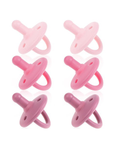 Chupetes Sweet Child 0-18 Meses, Set de 6 Silicona Segura