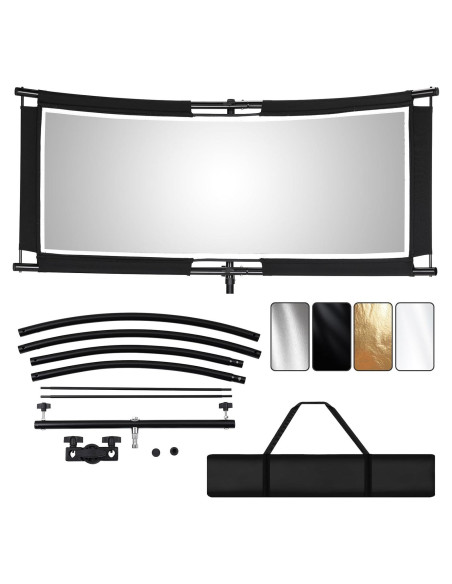 Reflector Clamshell Selens 4 en 1 con Funda 1.63 kg Reflector Clamshell Selens 4 en 1 con Funda 1.63 kg