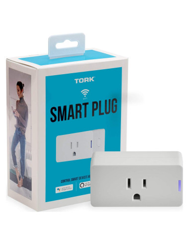 Enchufe Inteligente TORK WFIP1 Wi-Fi 3 Patas Control Voz