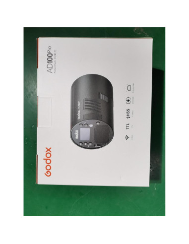 Flash Godox AD100 Pro Portátil TTL 100Ws con Batería 360 Flashes