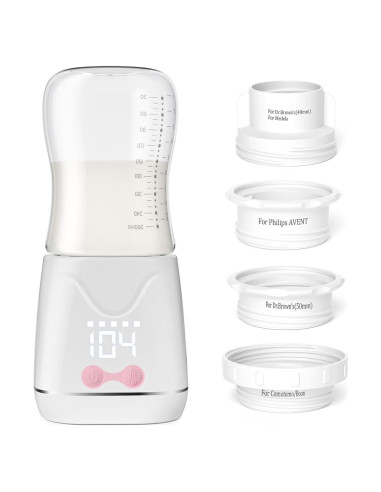 Calentador de Biberones Portátil W-MaxA SM2301 con Adaptadores