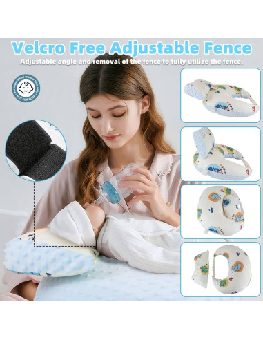 Almohada de Lactancia MUYFIO Semicircular Algodón 1 Cuenta