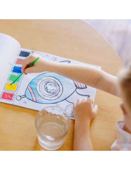 Melissa & Doug Pintar Con Agua Vehículos - 20 Páginas para Colorear Melissa & Doug Pintar Con Agua Vehículos - 20 Páginas para Colorear