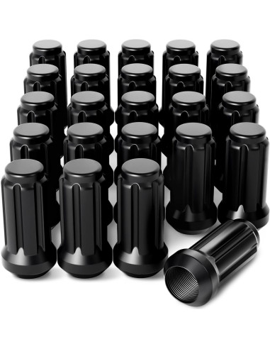 Tuercas de Rueda Orion Motor Tech M14x1.5 Negras Juego 24