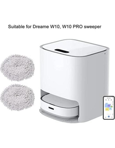 Paño de Trapeador 2 PCS Cocoarm para W10 W10 PRO - Alta Absorción