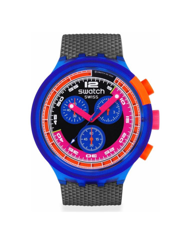 Reloj Swatch Big Bold Chrono Biosourced Unisex 47mm Azul