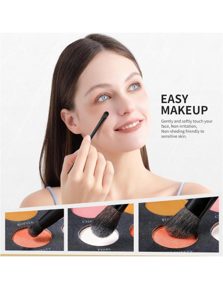 Juego de Brochas Docolor Obsidiana 30 Pcs Profesional Juego de Brochas Docolor Obsidiana 30 Pcs Profesional