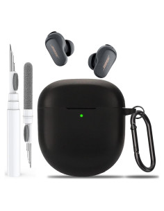 Funda de Silicona Olytop para Bose QuietComfort II/Ultra - Negro