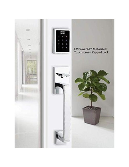 Cerradura Inteligente Táctil Motorizada Emtek EMP1101US19 Cerradura Inteligente Táctil Motorizada Emtek EMP1101US19