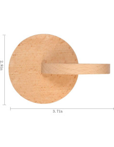 Discos de Madera Interconectados Montessori para Bebés 2