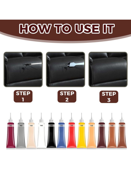 Gel de Reparación de Cuero ODX Avanzado Negro 20g - Kit Profesional Gel de Reparación de Cuero ODX Avanzado Negro 20g - Kit Profesional