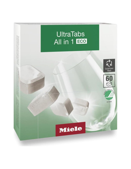 Miele UltraTabs ECO 60 Pastillas Detergente Lavavajillas Miele UltraTabs ECO 60 Pastillas Detergente Lavavajillas