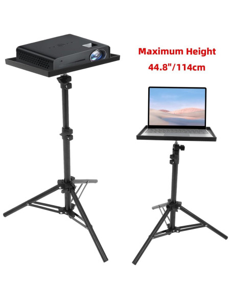Soporte de Proyector Tripode Cabilock Ajustable 114cm Negro Soporte de Proyector Tripode Cabilock Ajustable 114cm Negro