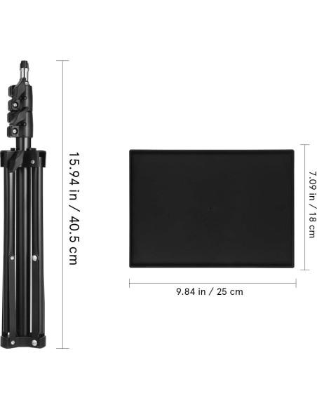 Soporte de Proyector Tripode Cabilock Ajustable 114cm Negro Soporte de Proyector Tripode Cabilock Ajustable 114cm Negro