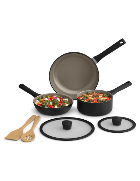 Set de Utensilios de Cocina BELLA 7 Piezas Antiadherente Set de Utensilios de Cocina BELLA 7 Piezas Antiadherente