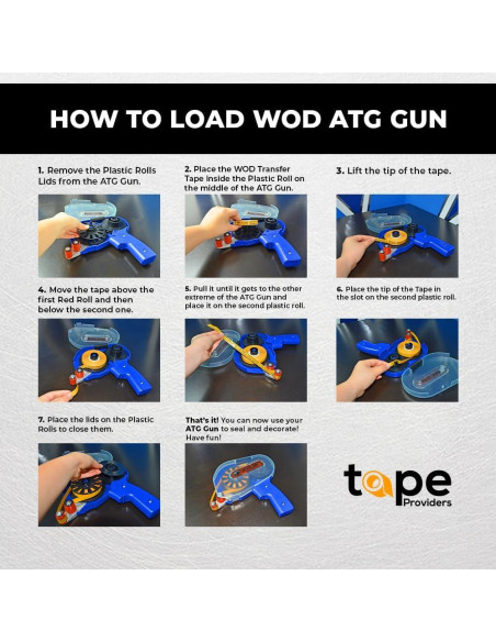 Cinta ATG WOD 1/2" x 33 m - Paquete de 6 Rollos Libre de Ácido Cinta ATG WOD 1/2" x 33 m - Paquete de 6 Rollos Libre de Ácido