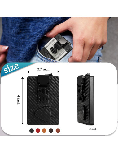 Billetera Inteligente de Cuero para Hombres con Rastreador Apple