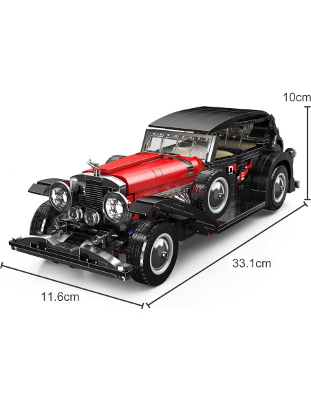 Mould King 10114 Modelo de Coche Deportivo 1308 Piezas Mould King 10114 Modelo de Coche Deportivo 1308 Piezas