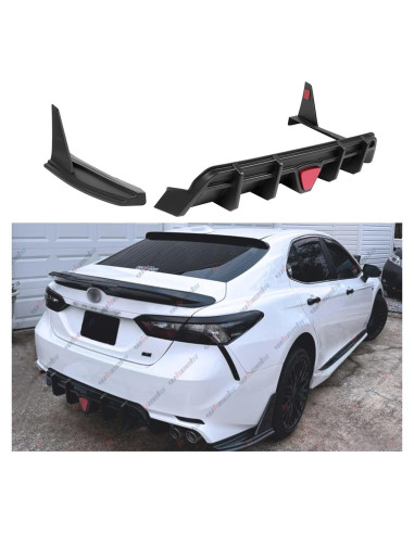 Difusor Trasero LED Rojo WheelX para Toyota Camry 2018-2023