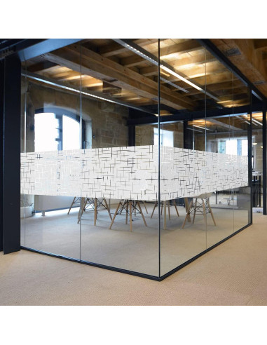 Película de Privacidad NINETREX 44.5x200cm Vinilo Esmerilado