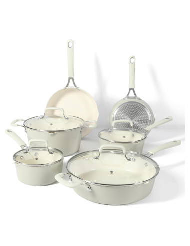 Juego de Utensilios de Cocina 10 Pzas Martha Stewart - Blanco