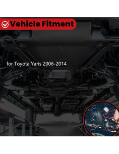 Eje CV Arrhythmic Parte Delantera Derecha Toyota Yaris 2006-2014 2