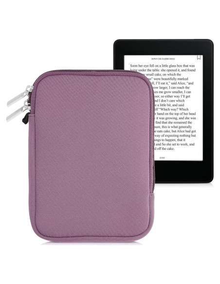 Funda de Neopreno Universal KW-Commerce para eReader 6" Lavanda Funda de Neopreno Universal KW-Commerce para eReader 6" Lavanda
