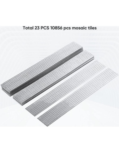 Azulejos de Mosaico Autoadhesivos PP OPOUNT 10856 PCS 5x5mm