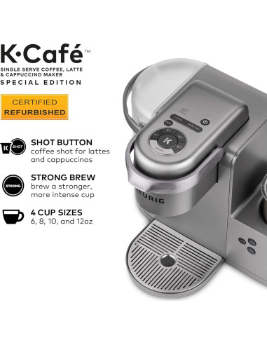 Cafetera Keurig K-Café Edición Especial Renovada 1.77L