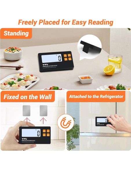 Báscula de Cocina Digital YFL 15kg Alta Precisión 1g Báscula de Cocina Digital YFL 15kg Alta Precisión 1g