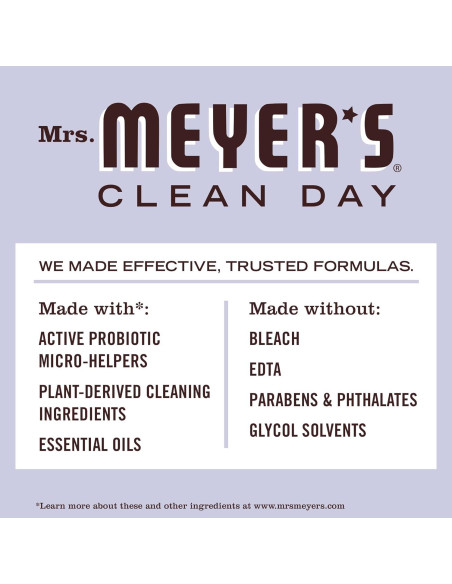 Limpiador Probiotico para Ducha Mrs. Meyer's Lavanda 450g Limpiador Probiotico para Ducha Mrs. Meyer's Lavanda 450g