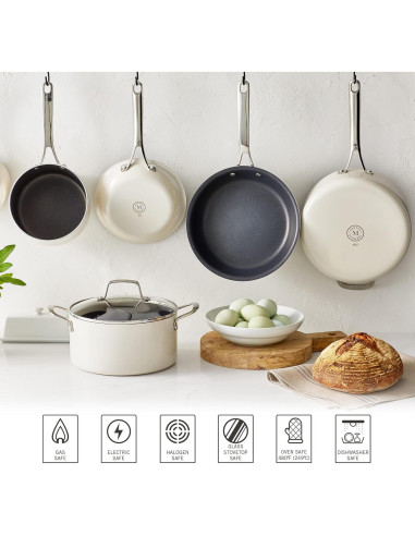 Juego de Utensilios de Cocina 10 Pzas Martha Stewart Lino