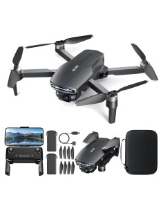 Drone LANSAND EC130 4K UHD con Cámara y 2 Baterías