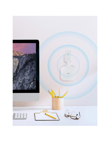 Soporte de Montaje en Pared COOLWUFAN para eero Pro 6E - Blanco