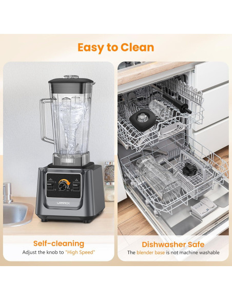 Mezclador de Encimera LAMPICK 2000W 2L con Taza 0.8L Mezclador de Encimera LAMPICK 2000W 2L con Taza 0.8L