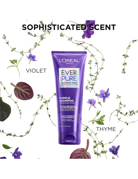 Champú Morado Tonificante Sin Sulfatos L'Oreal Paris 680 ml Champú Morado Tonificante Sin Sulfatos L'Oreal Paris 680 ml