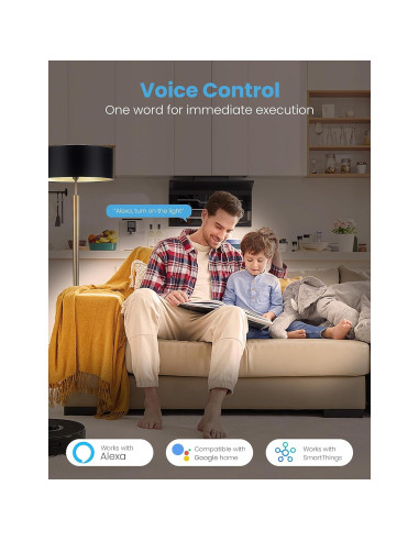 Enchufe Inteligente EIGHTREE ET05-2 WiFi Control Remoto